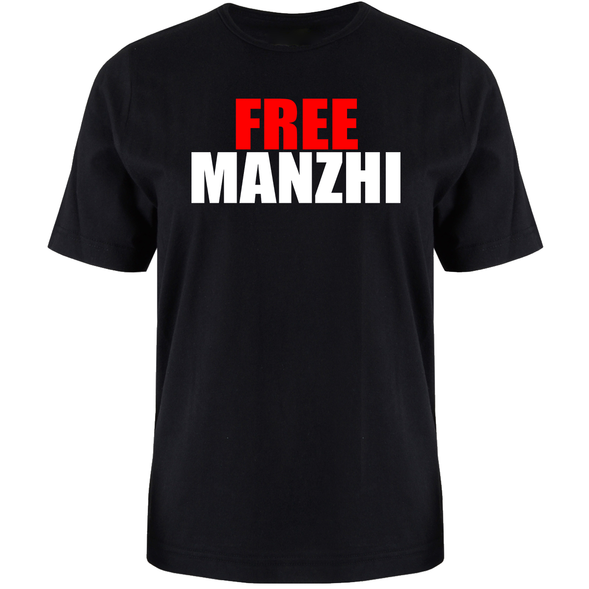 Bild von FREE MANZHI - SHIRT (schwarz)